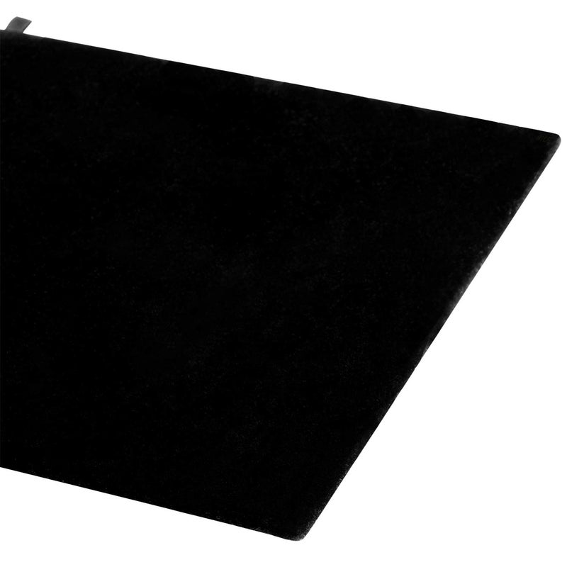 MOOCA 6 Pcs Set Jewelry Display Tray Pad Jewelry Display Tray Insert Accessory for Jewelries, 14 W x 7 1/2 D in, Black Velvet - Image 5